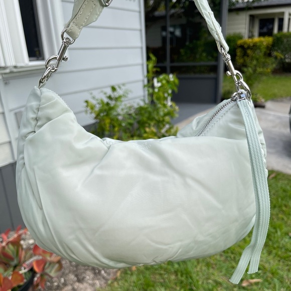 Vince Camuto Handbags - VINCE CAMUTO Washable Nylon Crossbody Bag In Cool Mint